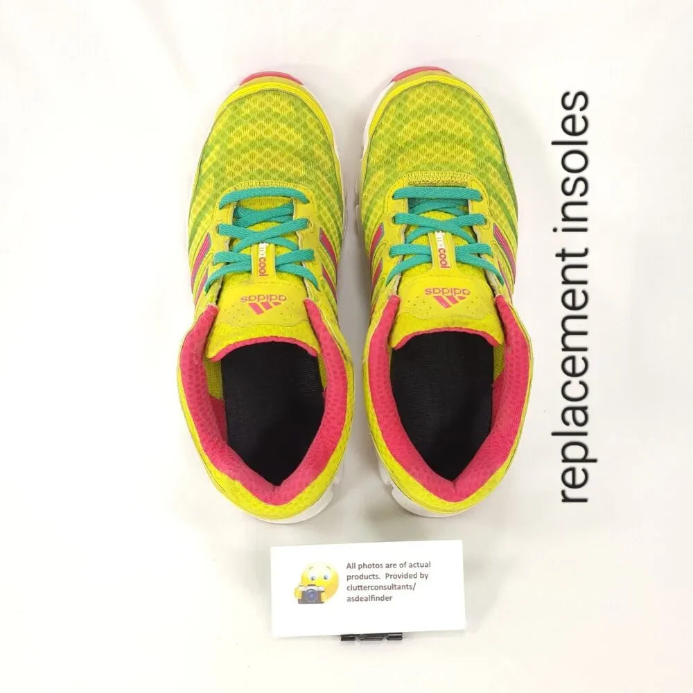 Adidas Climacool Aerate Athletic Lace Up Shoe Womens Size 6.5 G66526 Yellow